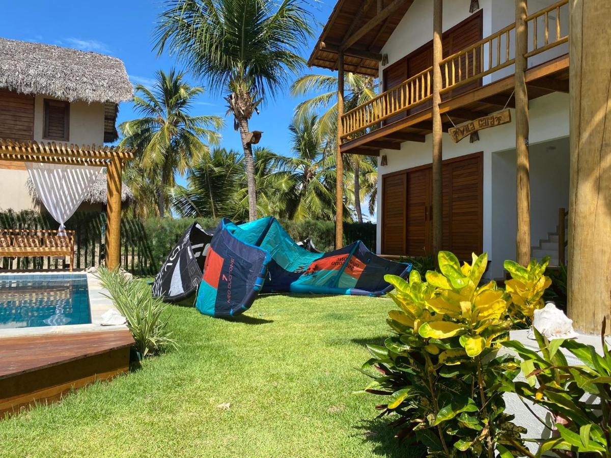 Ferienwohnung Vila Gara Kite House - Ilha Do Guajiru Itarema Exterior foto